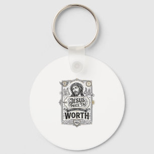 Jesus-Preisschild Wert Jesus-Preisschild Wert Chri Schlüsselanhänger