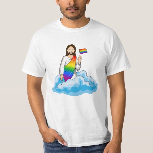 Jesus Pride T - Shirt (Vorderseite)