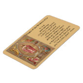Jesus Priest Host Angels Gebet Magnet (Linke Seite)