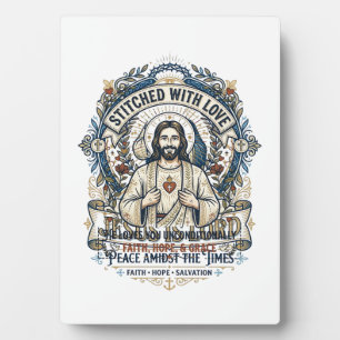 Jesus Prophezeiung Eschatologie Vintage-Shirt Chri Fotoplatte