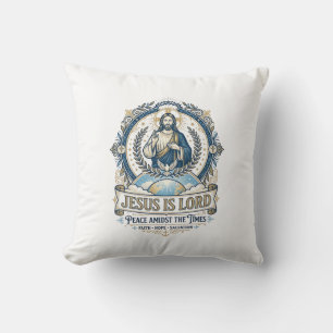 Jesus Prophezeiung Eschatologie Vintage-Shirt Chri Kissen