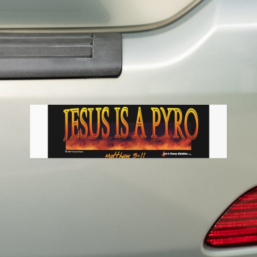 Jesus Pyro Autoaufkleber (Auf Auto)