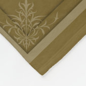 Jesus-Qual im Garten Fleecedecke (Ecke)