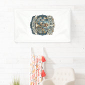 Jesus Quilt Patchwork Glaube Jesus Quilt Patchwork Banner (Insitu)