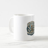 Jesus Quilt Patchwork Glaube Jesus Quilt Patchwork Kaffeetasse (Vorderseite Links)