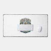 Jesus Quilt Patchwork Glaube Jesus Quilt Patchwork Schreibtischunterlage (Tastatur & Maus)