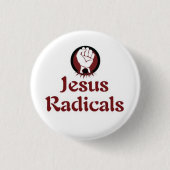 Jesus-Radikale Button (Vorderseite)