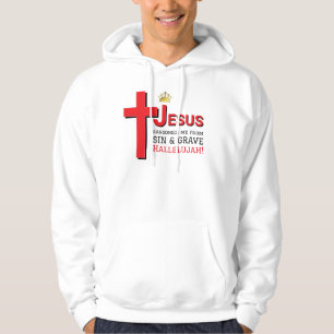 JESUS RANSOMED ME Christliche Osterzeit Hoodie