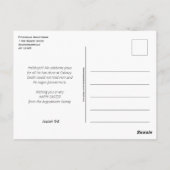 JESUS RANSOMED ME Happy Oaster Postkarte (Rückseite)