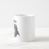 Jesus rasiert sich - Lustiger Jesus-Meme Kaffeetasse (Mittel)