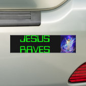 Jesus-Rave, JESUS-RAVE Autoaufkleber (Auf Auto)