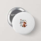 Jesus Reason for The Season Cow Christmas Christia Button (Vorne & Hinten)