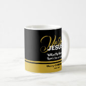 JESUS REASON SAASON Christliche Schrift Kaffeetasse (VorderseiteRechts)