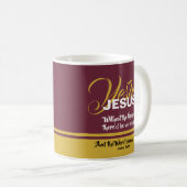 JESUS REASON SAASON Weihnachten Kaffeetasse (VorderseiteRechts)