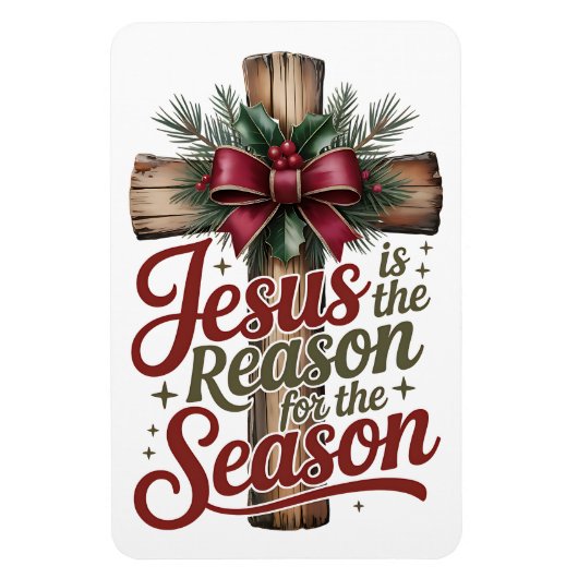 Jesus Reason Saison Magnet (Vertikal)