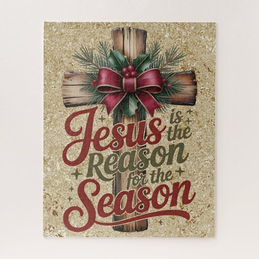 Jesus Reason Season Rätsel Puzzle (Vertikal)