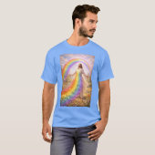 Jesus Regenbogen T-Shirt (Vorne ganz)