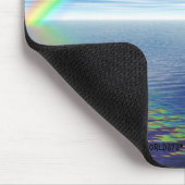 Jesus regiert Mousepad (Ecke)