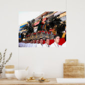 Jesus reitet einen Esel, Palm Sonntag Poster (Küche)