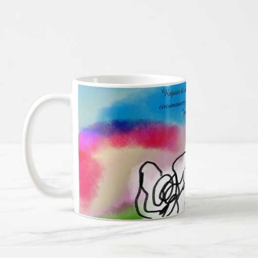 jesus rejoice kaffeetasse (Links)