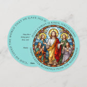 Jesus Religiös Katholisch Ostern Feiertagskarte (Vorne/Hinten)