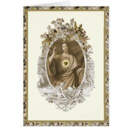 Jesus Religious Christlich Bloral Vintag