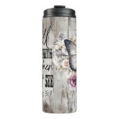 Jesus Religious Faith God Bible Gebet Thermosbecher (Vorderseite)