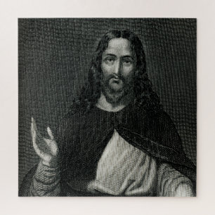 Jesus Religious Monochrome Puzzle