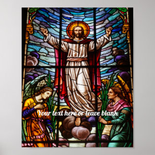 Jesus/Religious wall Art - bearbeitbarer Text Post Poster