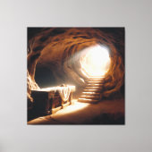 Jesus Resurrecrecrection Version 1 Canvas Print Pi Leinwanddruck (Vorderseite)