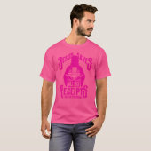 Jesus Rette... all seine Einnahmesteuer (pink) T-Shirt (Vorne ganz)