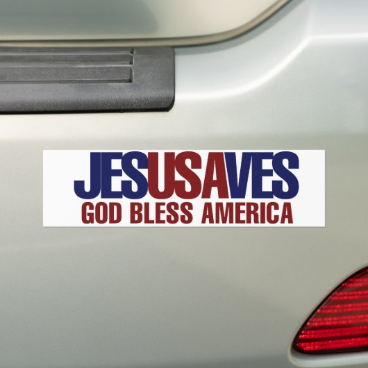 Jesus Rette Autoaufkleber (Auf Auto)