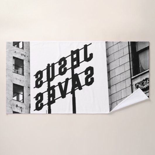 JESUS RETTE Badetuch-Set Badhandtuch Set (Badehandtuch)