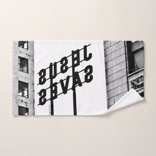 JESUS RETTE Badetuch-Set Badhandtuch Set (Handtuch)