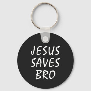 Jesus Rette Bro Christlich Schlüsselanhänger