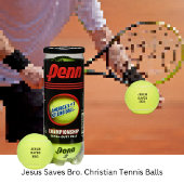 Jesus Rette Bro. Christlich Tennisbälle
