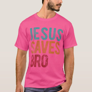 Jesus Rette Bro Christlicher religiöser Jesus T-Shirt