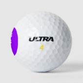 Jesus Rette Bro. Neonlila Golfball (Logo)