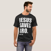 Jesus Rette Bro  T-Shirt (Vorne ganz)