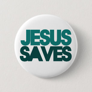 Jesus Rette Button