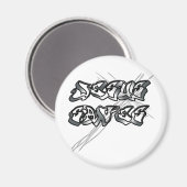 Jesus Rette Christlich Magnet (Vorderseite/Rückseite)