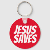 Jesus Rette Christlichen Schlüsselanhänger (Vorderseite)