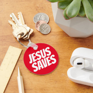 Jesus Rette Christlichen Schlüsselanhänger
