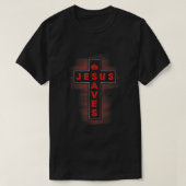 Jesus Rette Crown T-Shirt (Design vorne)