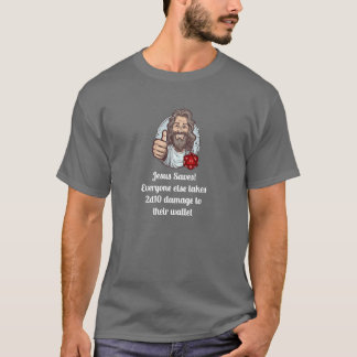 Jesus Rette D&D! T-Shirt