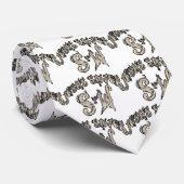 Jesus Rette das Wort Krawatte (Gerollt)