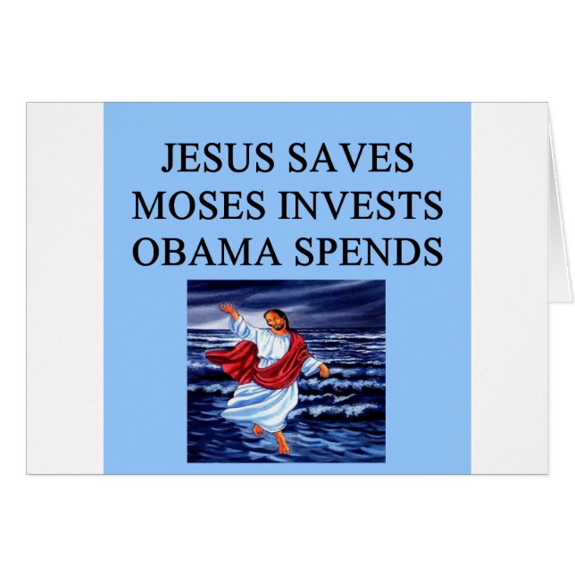 Jesus rette, dass Obama ausgibt (Vorderseite (Horizontal))