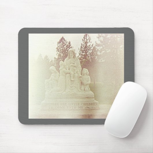 Jesus Rette die Kinder Mousepad (Mit Mouse)