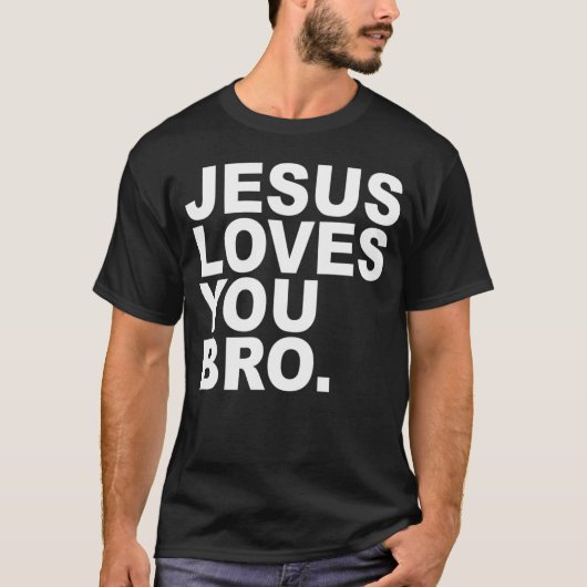 Jesus Rette Fußball T-Shirt (Vorderseite)