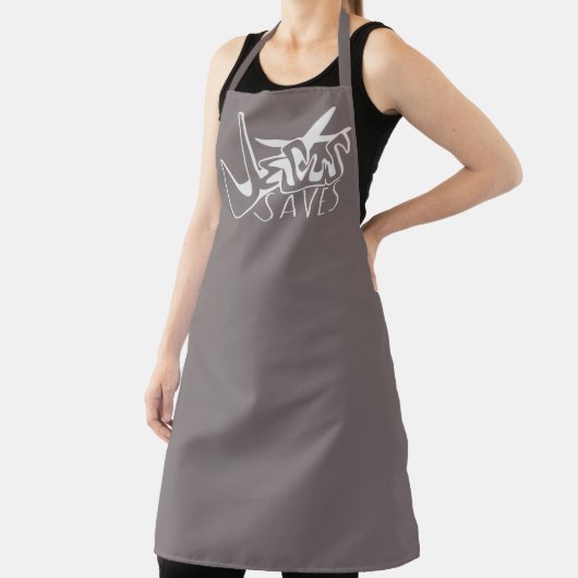 JESUS RETTE GRAFFITI CHRISTLICH SCHÜRZE (InSitu)